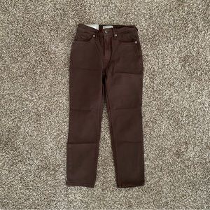 NWT Everlane Original Cheeky Jean in Clove